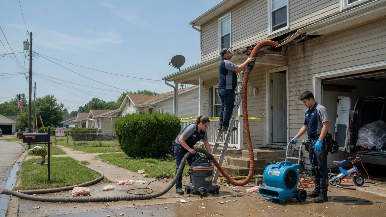 Water Damage Restoration in New Lexington, OH near me